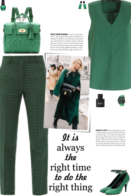 How to wear Wool-Blend Check Tweed Pants!- Fashion set