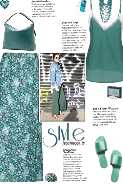 How to wear a Multicolored Patterned Maxi Skirt!- combinação de moda