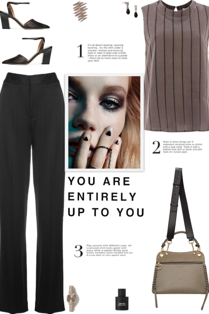 How to wear a Striped Linen-Silk Top!- Combinaciónde moda