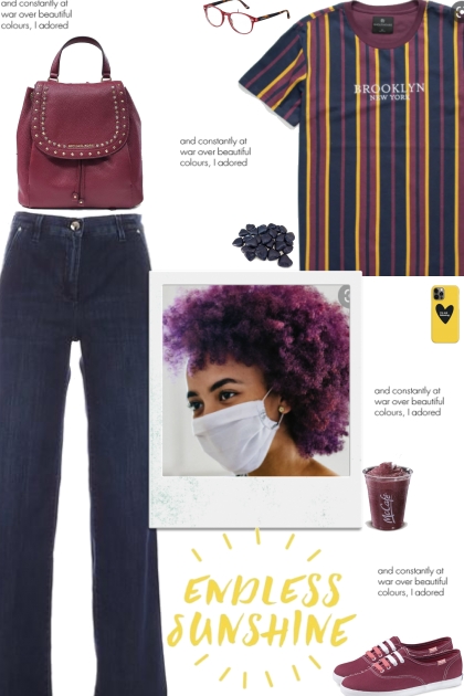 How to wear a Striped Multicolor Top!- Combinaciónde moda