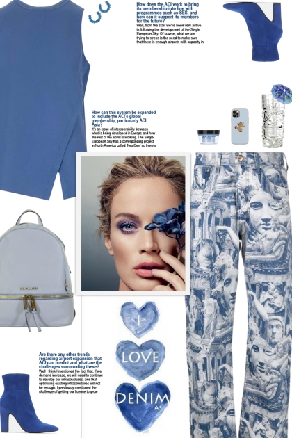How to wear Printed Relaxed Fit Denim Jeans!- Combinazione di moda