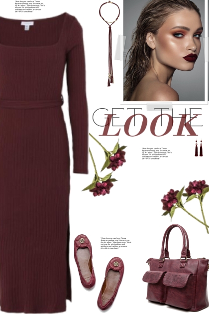 How to wear a Ribbed Long Sleeve Dress!- Combinazione di moda
