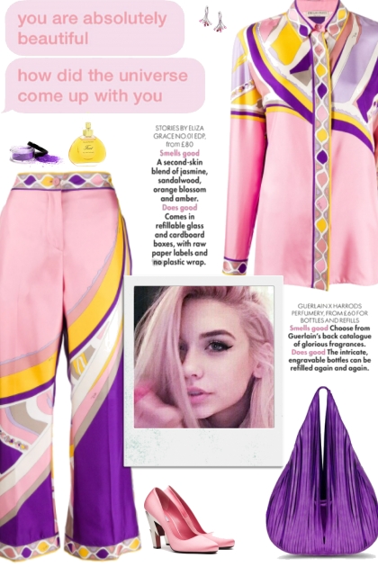 How to wear a Co-Ord Silk Multicolor Set!- Combinazione di moda