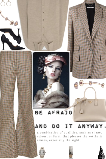 How to wear a Co-Ord Houndstooth Suit Set!- Combinazione di moda