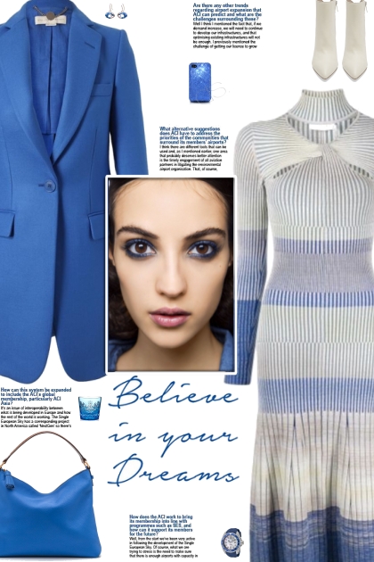 How to wear a Cotton Blend Knit Midi Dress!- Combinazione di moda