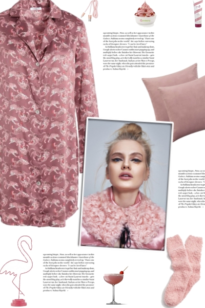 How to wear a Satin Printed Nightshirt!
