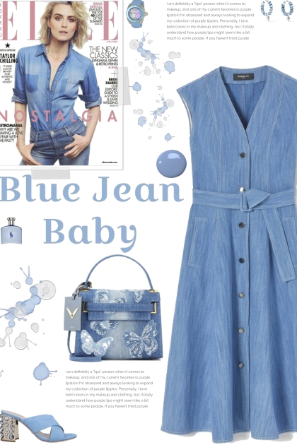 How to wear a Denim Belted Dress!