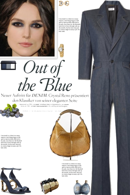 How to wear a Wide Lapel Denim Jumpsuit!- コーディネート