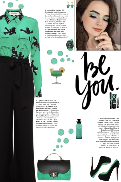 How to wear a Printed Silk Blend Jumpsuit!- Fashion set