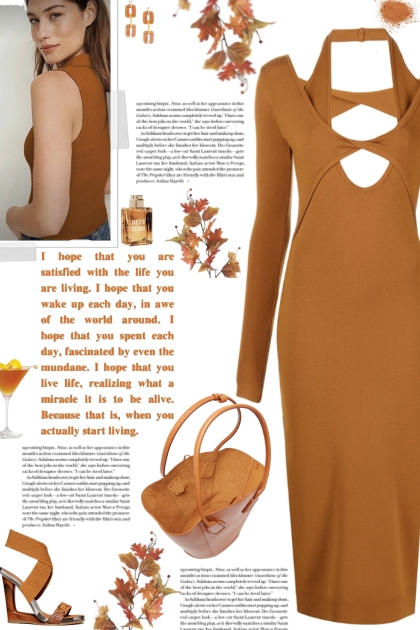 How to wear a Cut-Out Long Sleeve Dress!