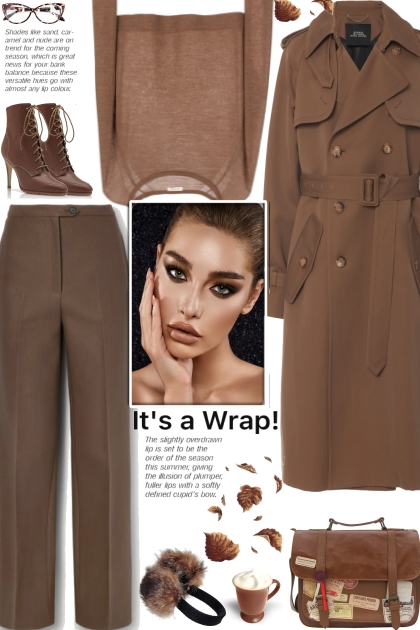 How to wear a Solid Color Trenchcoat!- Fashion set