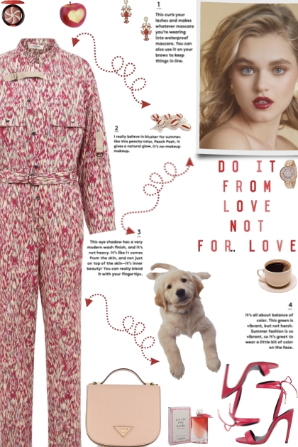 How to wear an All-Over Print Belted Jumpsuit!- Combinaciónde moda