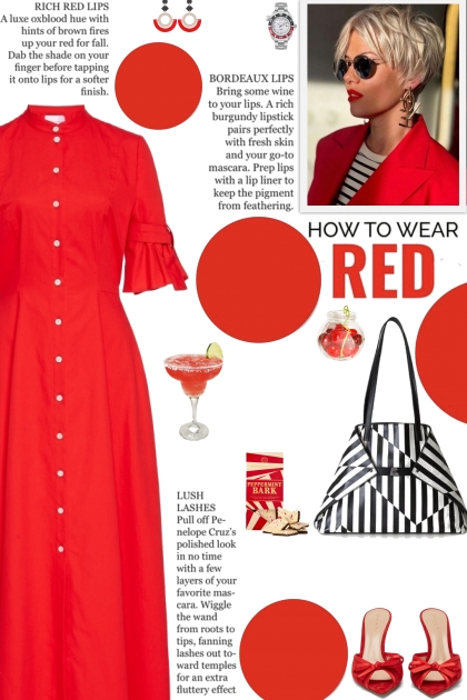 How to wear a Cotton Tied-Cuff Shirtdress!