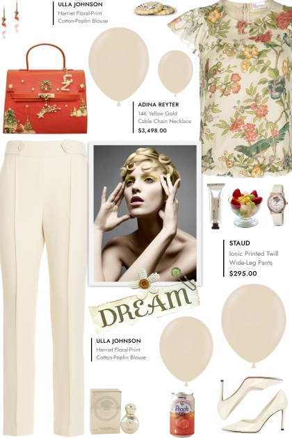 How to wear a Cotton-Silk Floral Blouse!- combinação de moda