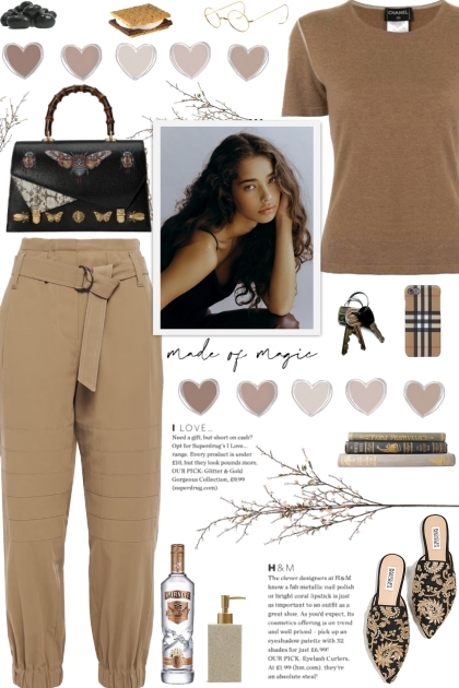 How to wear a Tapered Cotton-Twill Pants!- Fashion set
