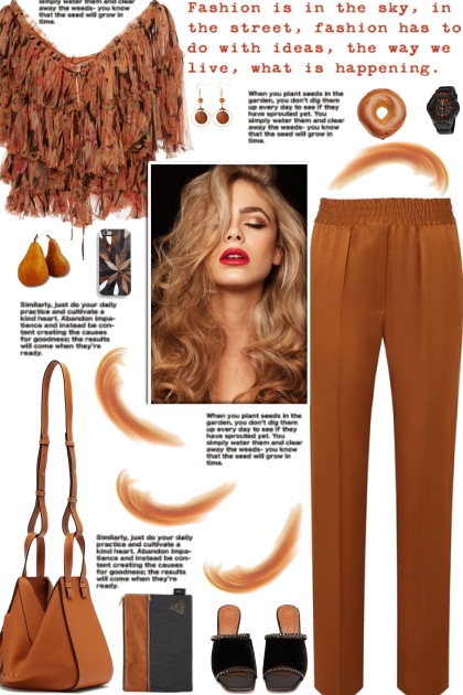 How to wear Fitted Satin Solid-Color Trousers!- Combinazione di moda