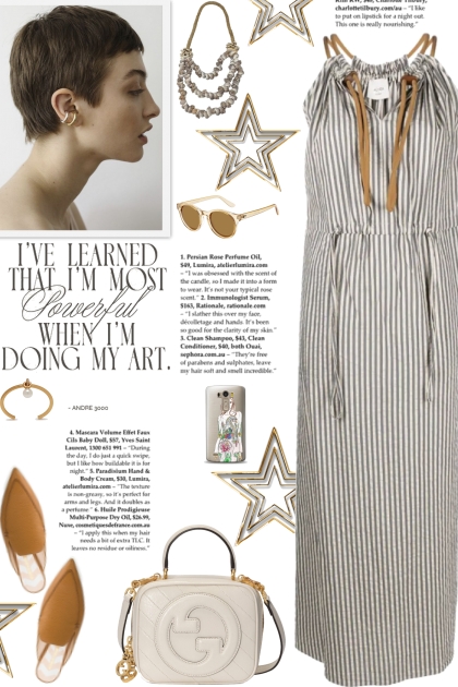 How to wear a Striped Sleeveless Maxi Dress!