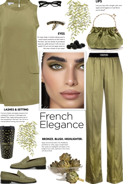 How to wear a Silk Sleeveless Flat-Detail Top!- Fashion set