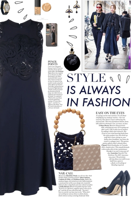 How to wear a Sheer-Lace Sleeveless Dress!- Fashion set