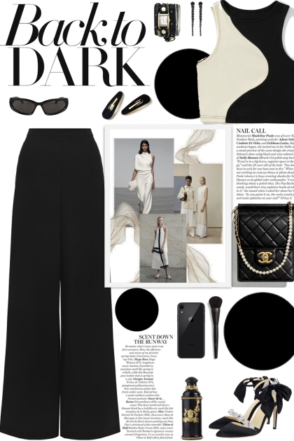 How to wear Wide-Leg Solid Color Trousers!