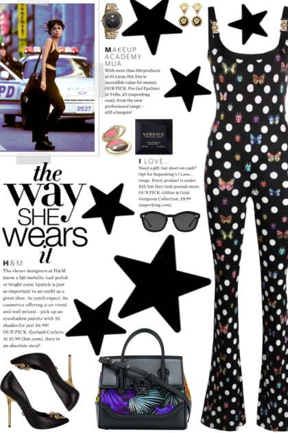 How to wear a Jersey Butterfly Print Jumpsuit!- Combinazione di moda