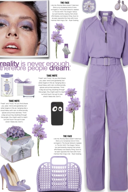 How to wear a Cotton-Twill Belted Jumpsuit!