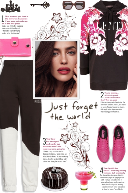How to wear an Illustration-Style Floral Hoodie!- combinação de moda