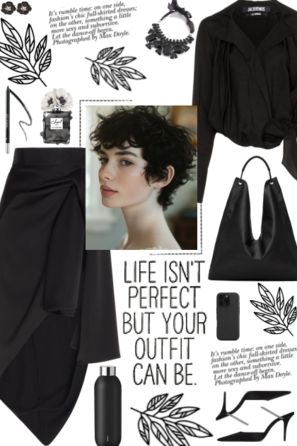 How to wear a Black Long-Sleeve Shirt!
