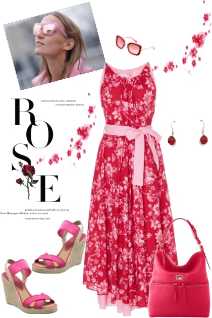 In the Pink of Spring- Combinazione di moda