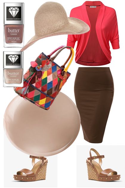 Retro Handbag Multicolor Leather- Combinazione di moda