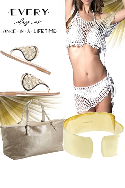 Bikini Crochet Set White- Fashion set