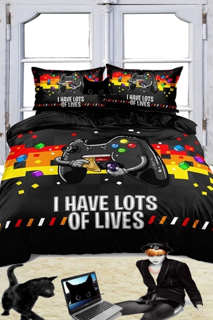 3D Bed Comforters: Gamer