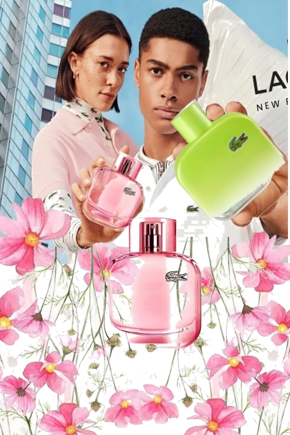 Parfume: Lacoste Rose - Modna kombinacija
