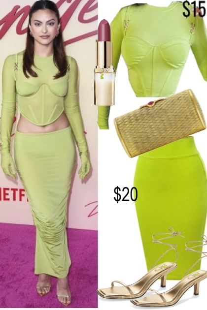 Camila Mendes: CopyCat Outfit- Fashion set