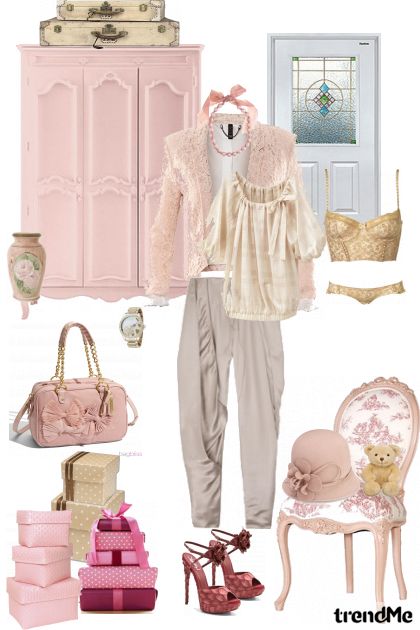 *loving pink*- Combinazione di moda