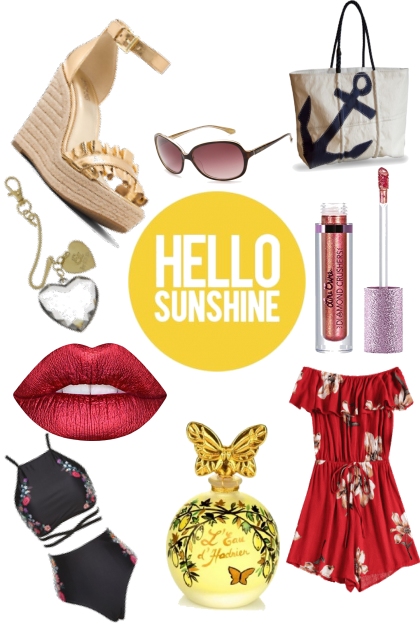 Hello Sunshine- combinação de moda