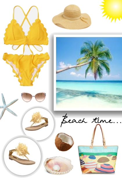 Beach Time- Combinazione di moda