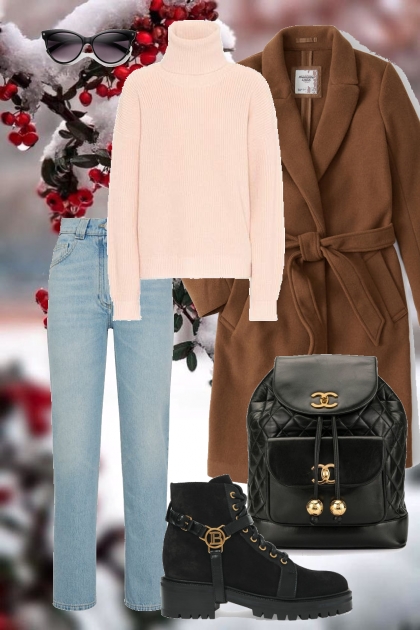 Ordinary winter day- combinação de moda