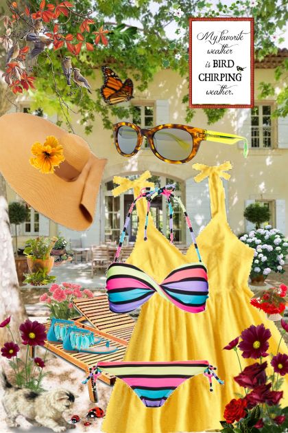 Garden and Pool Party- Fashion set