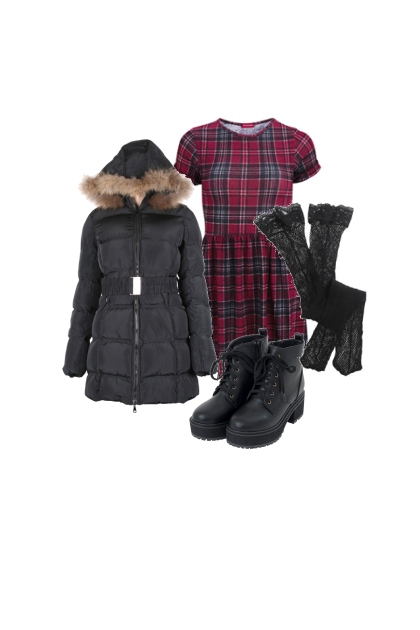 Winter- Modekombination