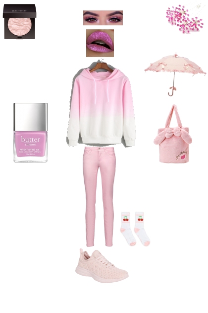 Penelope Pink- combinação de moda