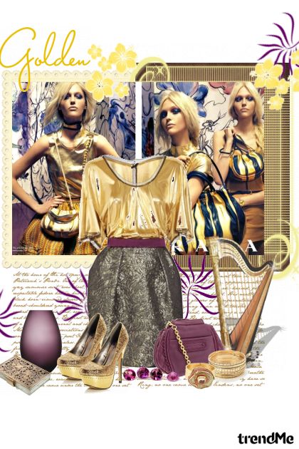 Golden Lady..- Modekombination