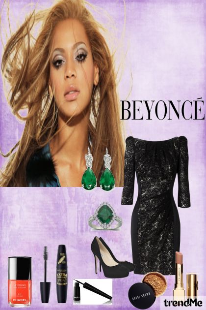 Beyonce - inauguration? - Modekombination