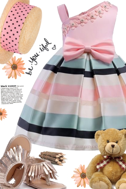 Party Dress for Baby Girl- Fashion set