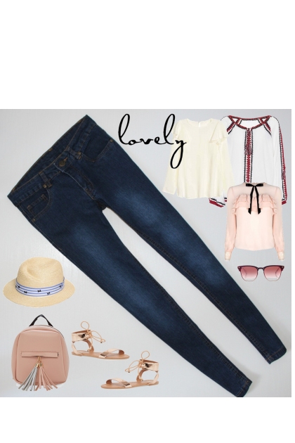 джинсы- Модное сочетание