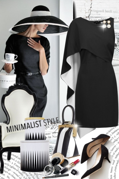 Little black dress- Modna kombinacija