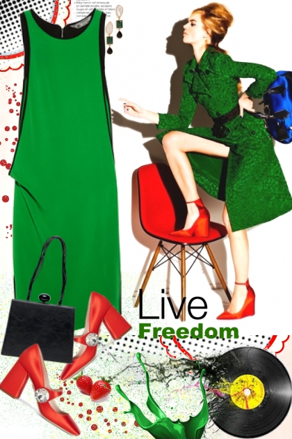 Red&Green- Fashion set