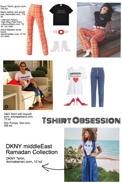 Tshirt Obssession- Fashion set