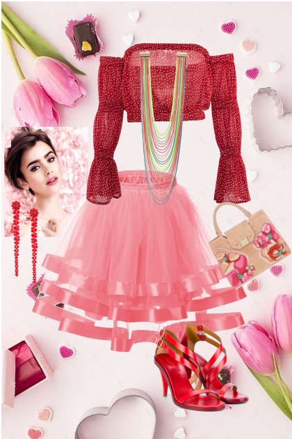 Sunday in pink- Combinaciónde moda