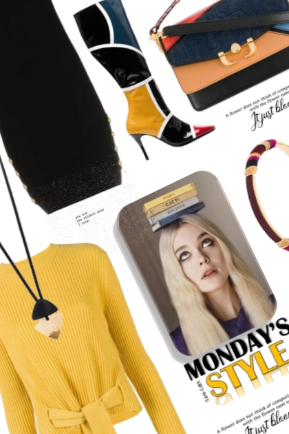 Monday&#39;s Style- Modna kombinacija